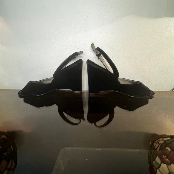 Prada Suede Wedges size 8 US/ 39 EU - Picture 12 of 13